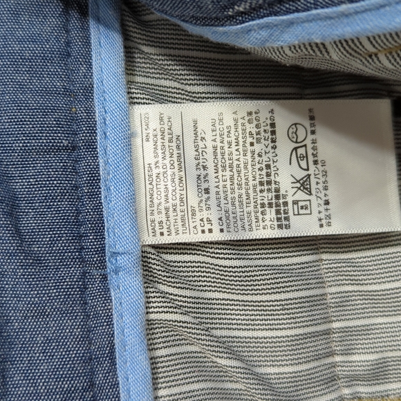 BANANA REPUBLIC Fulton Skinny Chino Waist 35 - Picture 8 of 11
